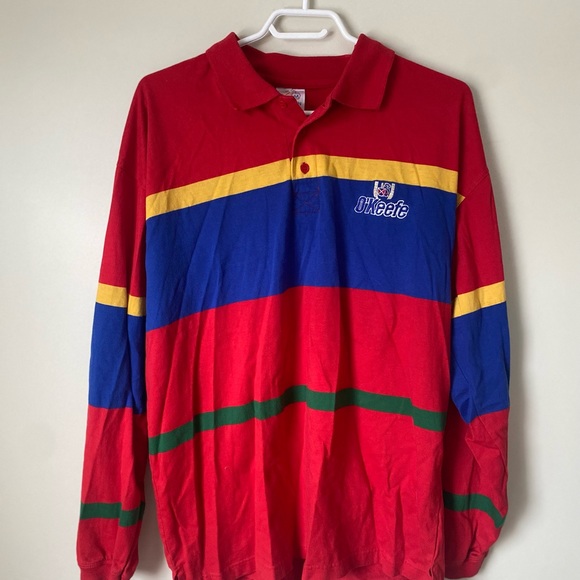 Vintage Molson O’keefes collard long sleeve - Picture 1 of 3